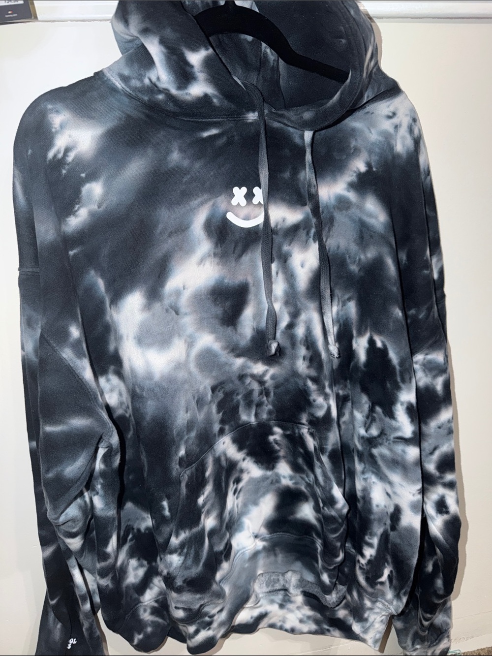Tie-Dye Hoodie Sweatshirt - Casual Pullover